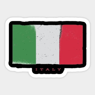 Italian Flag Sticker